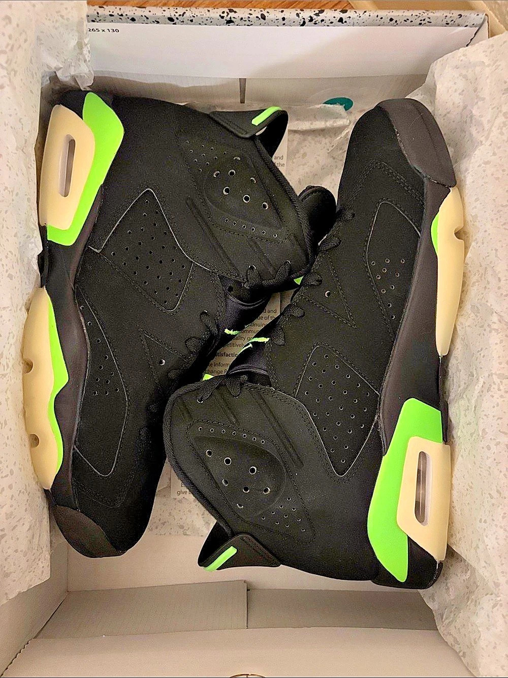 Jordan Air Jordan 6 Retro 'Electric Green' Size 11